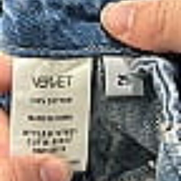 3 for $30 - Vervet High Rise Belted Denim Pants NWOT - Picture 6 of 6